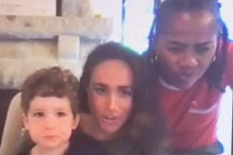 Prince Harry's son Archie recently appeared in another leaked photo of Meghan Markle.