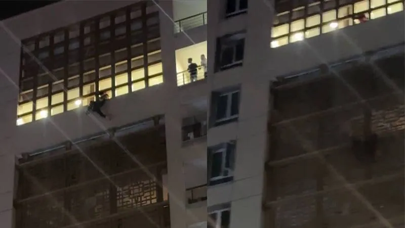 Tragic Incident at Goldcrest Mall: Woman Jumps from 12th Floor (VIDEO)